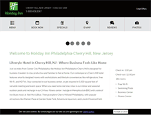 Tablet Screenshot of holidaycherryhill.com